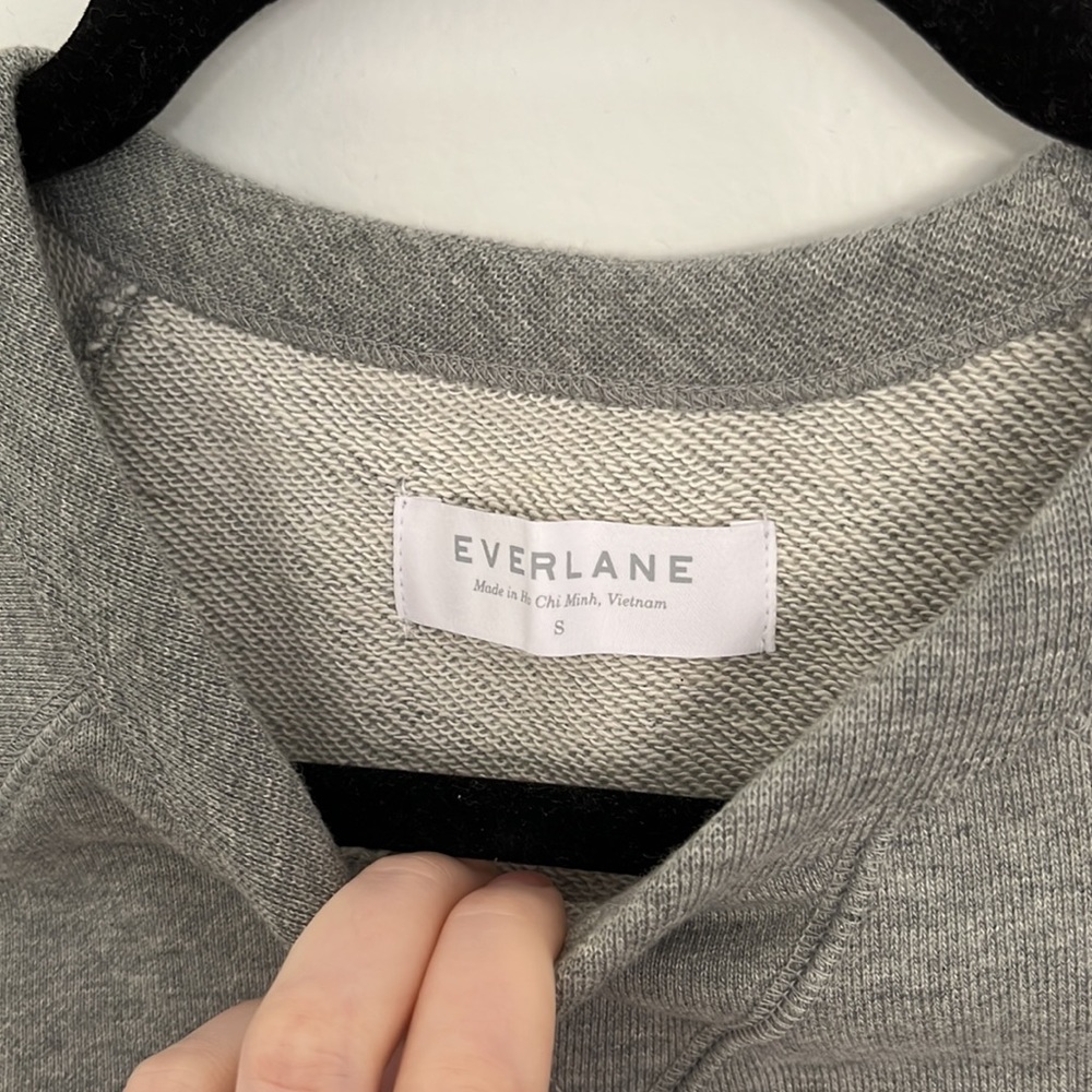 ‼️NWOT Everlane Crew 100% Human Sweatshirt - Picture 3 of 6